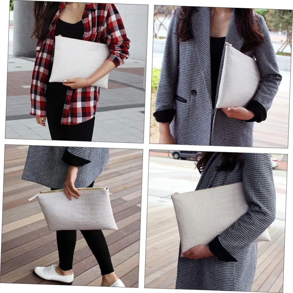 1 PC Print Clutch Vintage Handbags for Women Tote Bag for Women Classic Shoulder Clutch Ladies Hand Bags