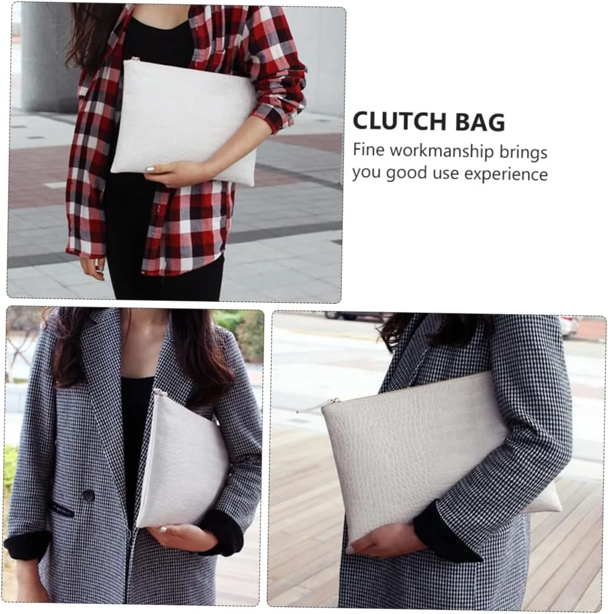 1 PC Print Clutch Vintage Handbags for Women Tote Bag for Women Classic Shoulder Clutch Ladies Hand Bags