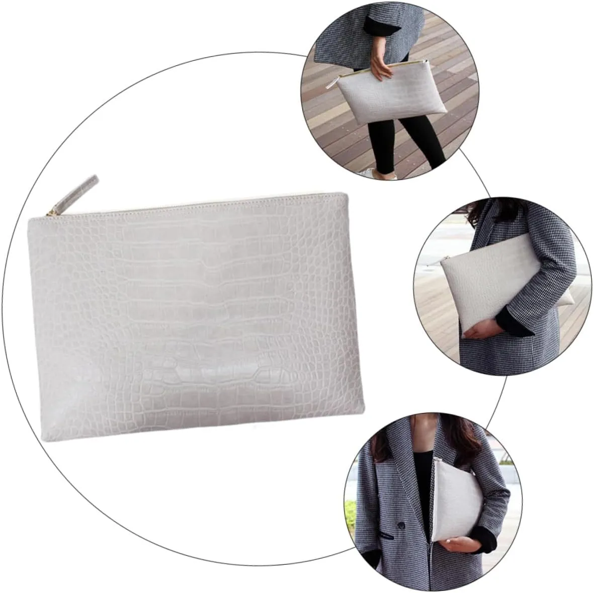 1 PC Print Clutch Vintage Handbags for Women Tote Bag for Women Classic Shoulder Clutch Ladies Hand Bags