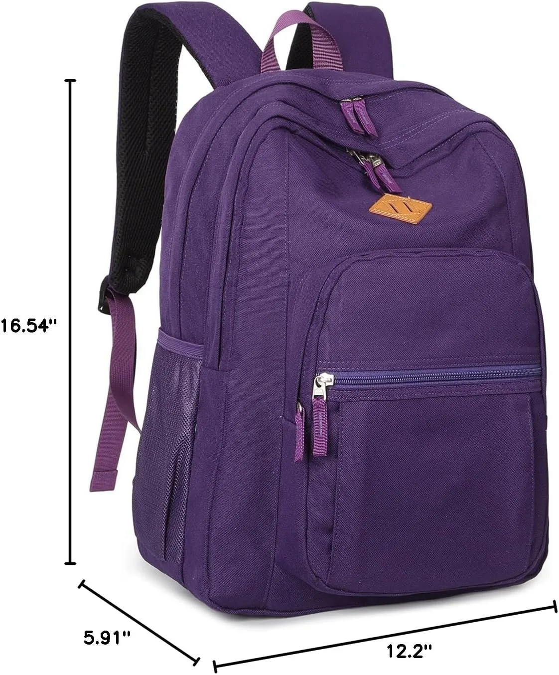abshoo Classical Basic Travel Backpack For School Water Resistant Bookbag