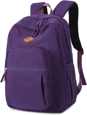 abshoo Classical Basic Travel Backpack For School Water Resistant Bookbag
