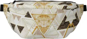 Abstract Geometric Pattern Multi-Purpose Fanny Pack and Crossbody Bag - High Capacity with Zipper Pockets, Ideal for Men and Women