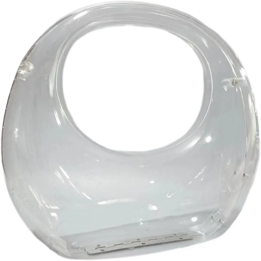 Acrylic Evening Clutch Purse Top-handle Moon Hobo Bag, Elegant Marble Handbag for Wedding Cocktail Party