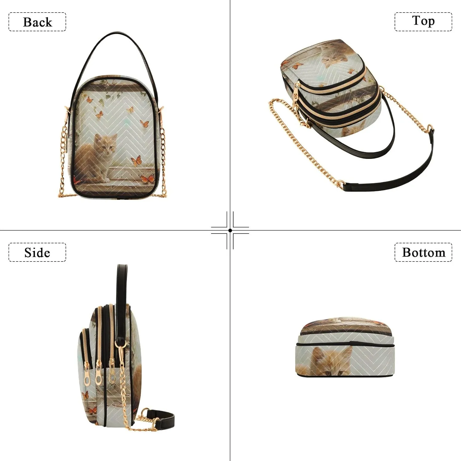 Amber Dusk Crossbody Bags for Traveling Crossbody Phone Case