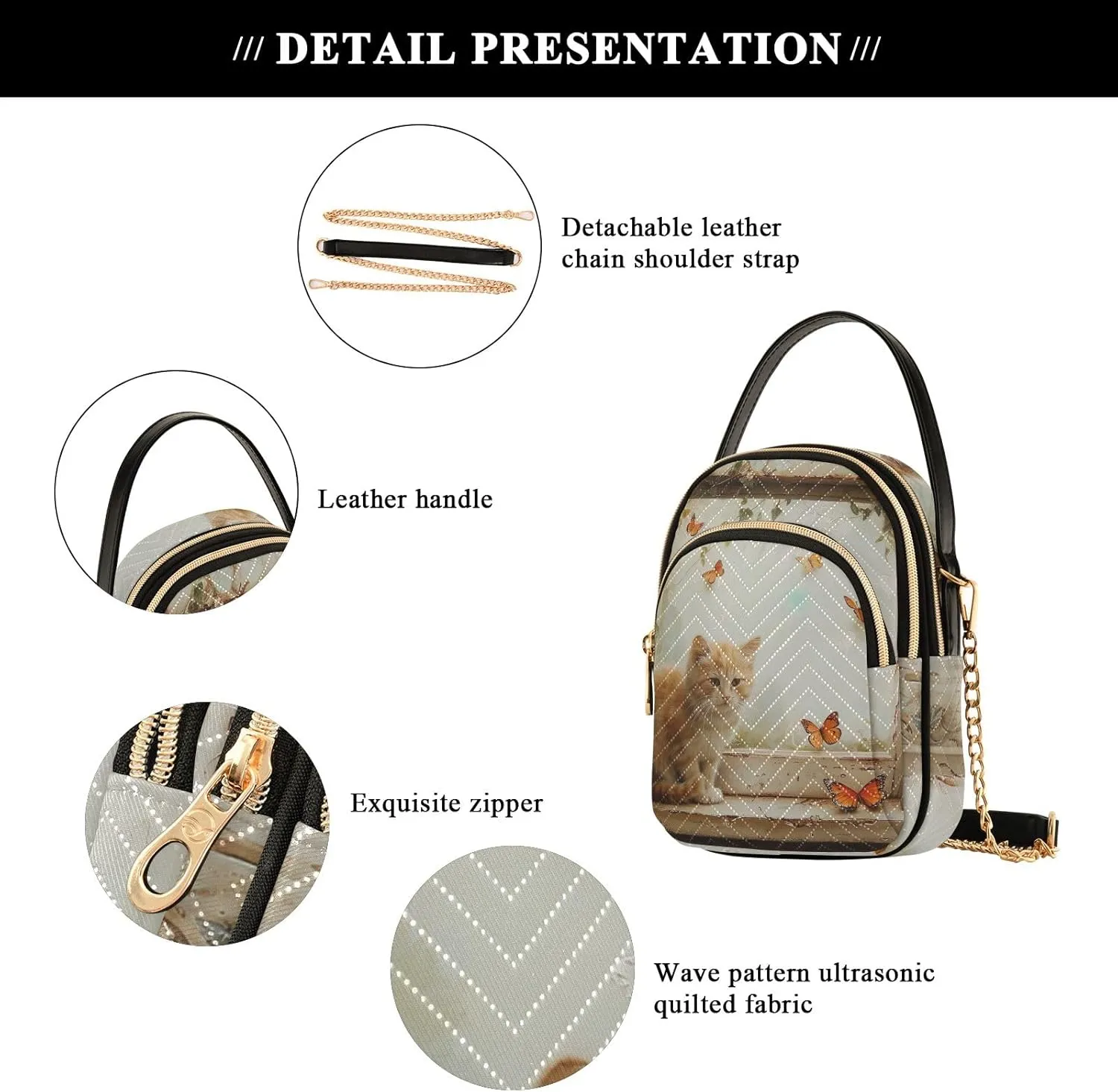 Amber Dusk Crossbody Bags for Traveling Crossbody Phone Case