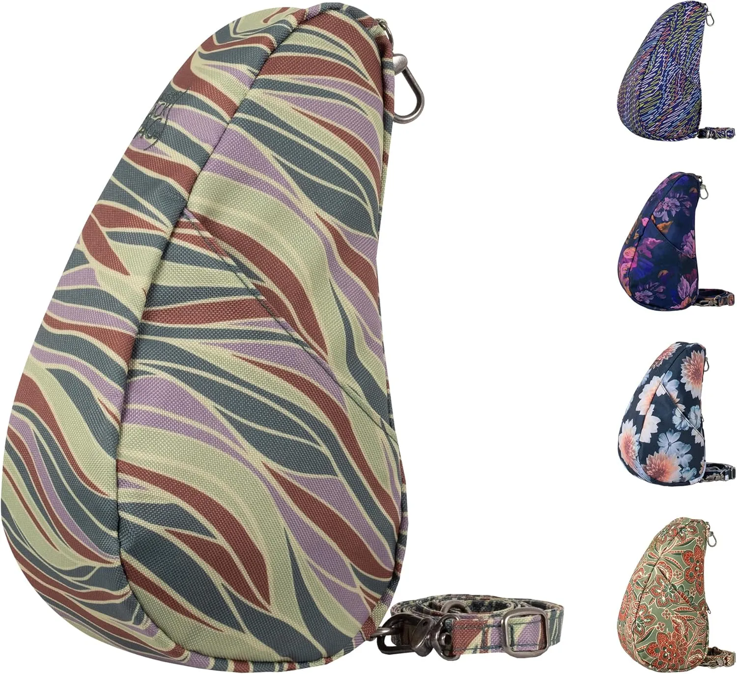 AmeriBag 10" Print Crossbody Sling Baglett