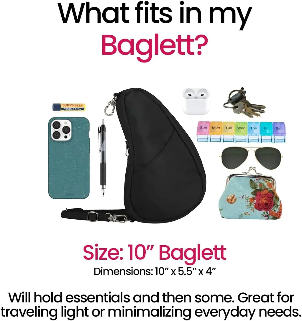AmeriBag 10" Print Crossbody Sling Baglett