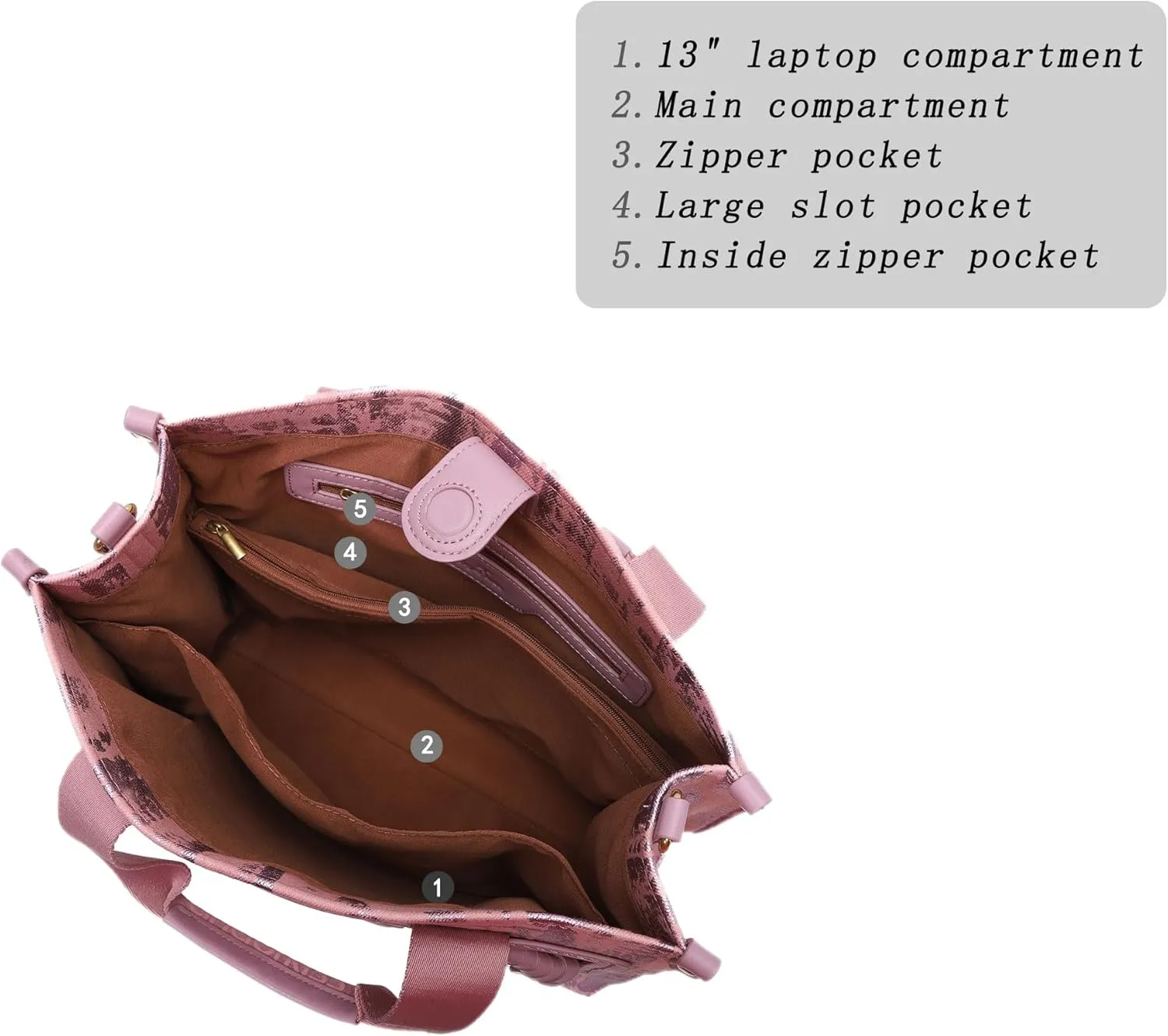 Angel Kiss Tote Bag Purses for Women Medium Top-handle Satchel Handbags with Crossbody Srtap