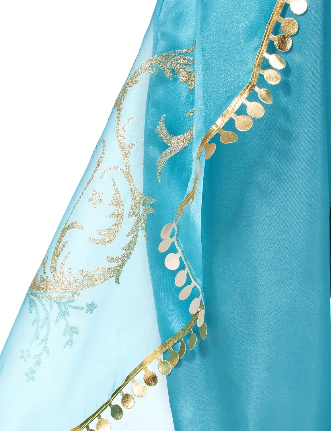 Arabian Princess Costume for Toddler Girls - with Sequin Small bag, Headband