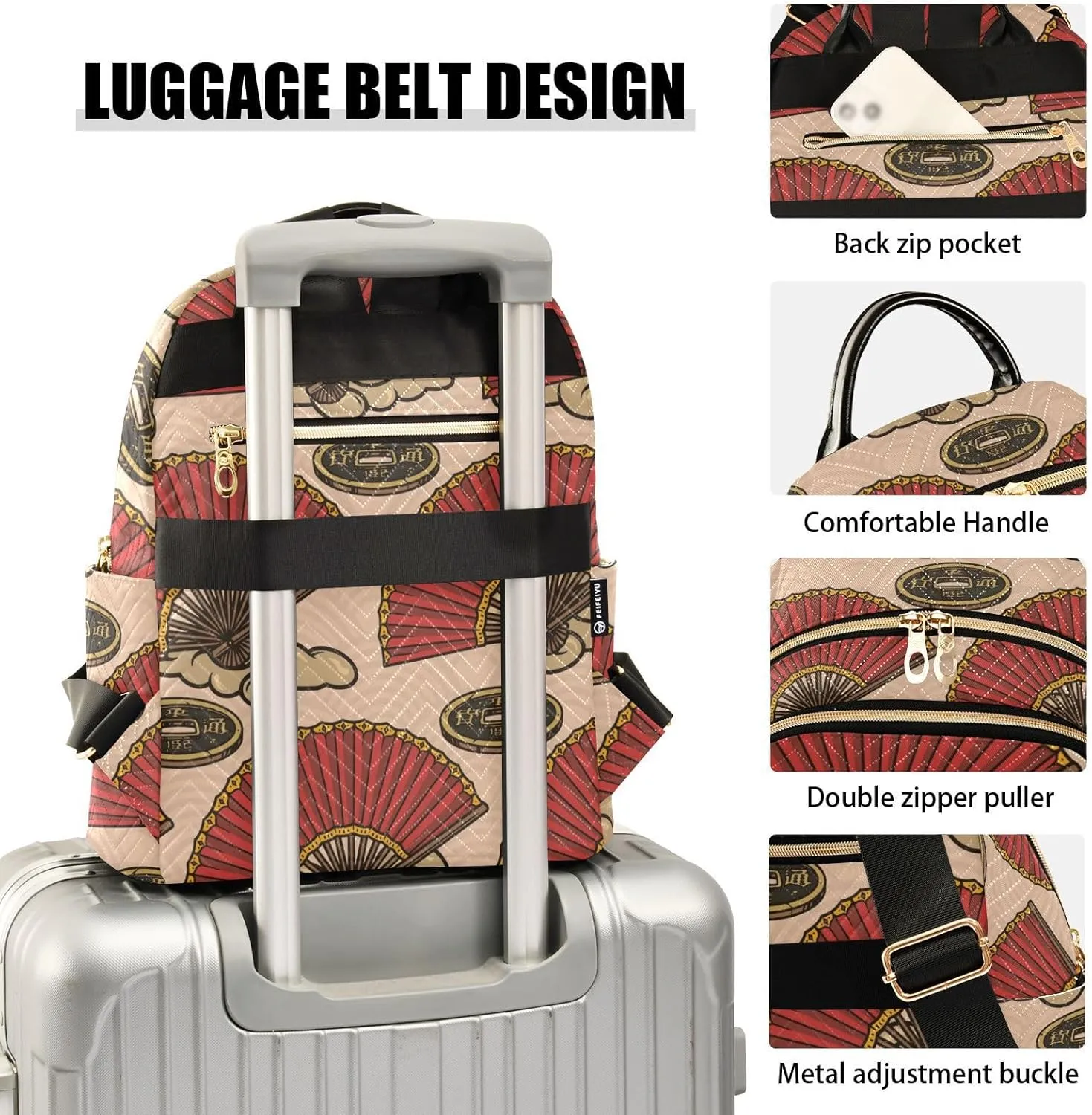 Backpack for Women Light Weight Small Backpack Purses Daily Backpack for Travel Lightweight Daypack for Work Daily Party （Small Pattren 2）