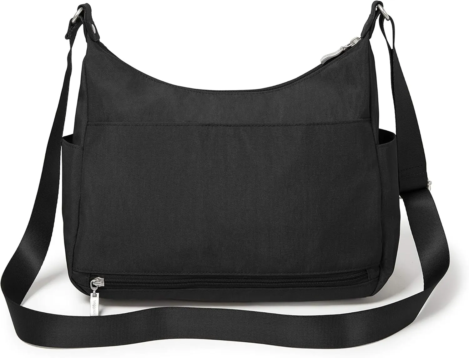 Baggallini Anywhere Hobo Crossbody Women 13x9.5 Water-Resistant Travel Purse Handbag Shoulder Bag W/RFID Wristlet
