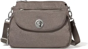 Baggallini Calais Crossbody Bags for Women 9.5"x7" Travel Handbag Purse w/RFID Front Wallet Lightweight Water-Resistant