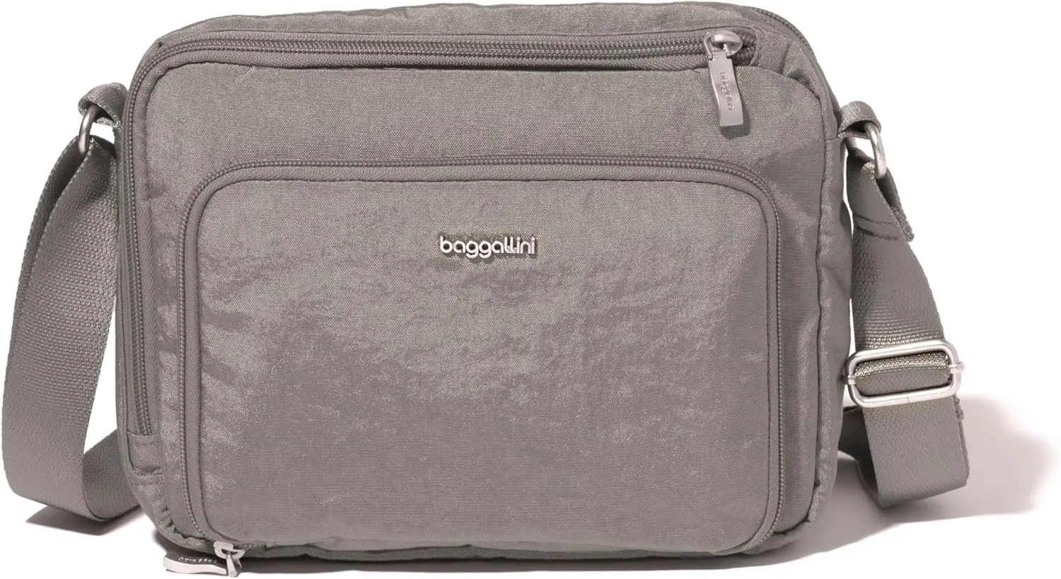 Baggallini Modern Camera 7"x9" Crossbody Bag W/Built-in Wallet, Compartments & RFID Slots