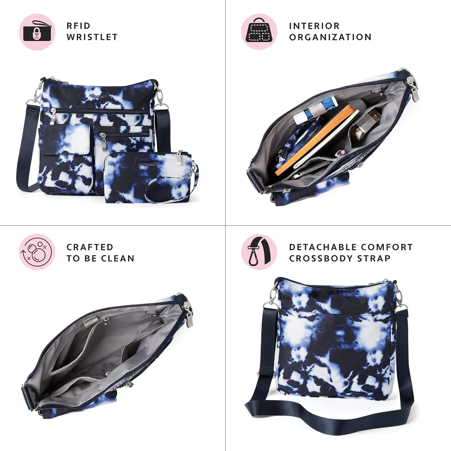 Baggallini Modern Everywhere Slim Crossbody