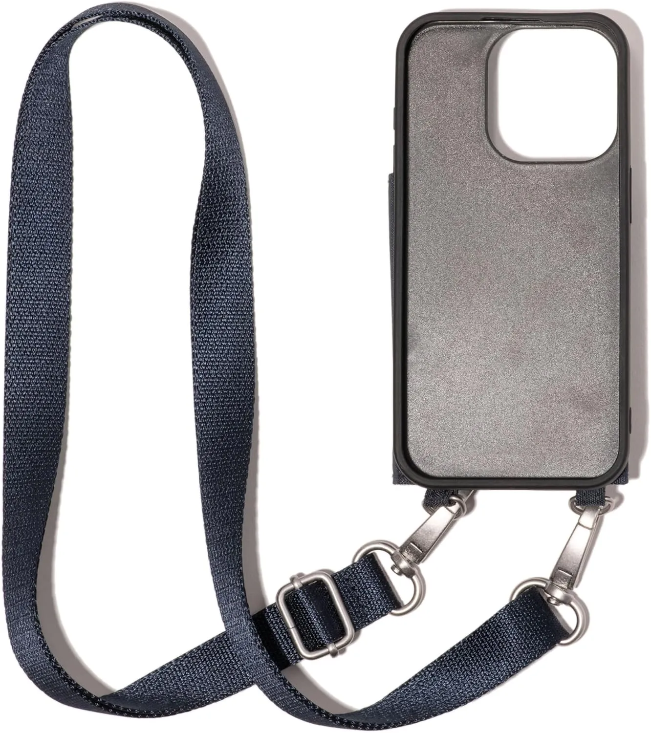 Baggallini On The Go iPhone Card Case Crossbody - Lightweight iPhone Case Designed for iPhone 13, iPhone 14, iPhone 15 and iPhone 15 Pro