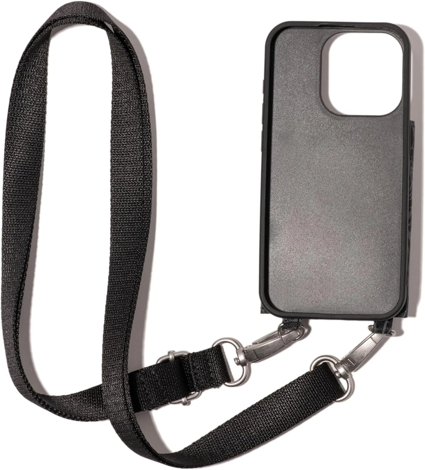 Baggallini On The Go iPhone Card Case Crossbody - Lightweight iPhone Case Designed for iPhone 13, iPhone 14, iPhone 15 and iPhone 15 Pro