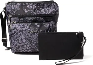 Baggallini Pocket Crossbody with RFID - Crossbody Bag for Women Lightweight Water-Resistant Purse - Handbag Travel Bag
