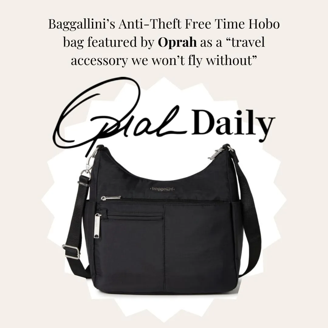 Baggallini Securtex Anti-Theft Free Time Crossbody Bag