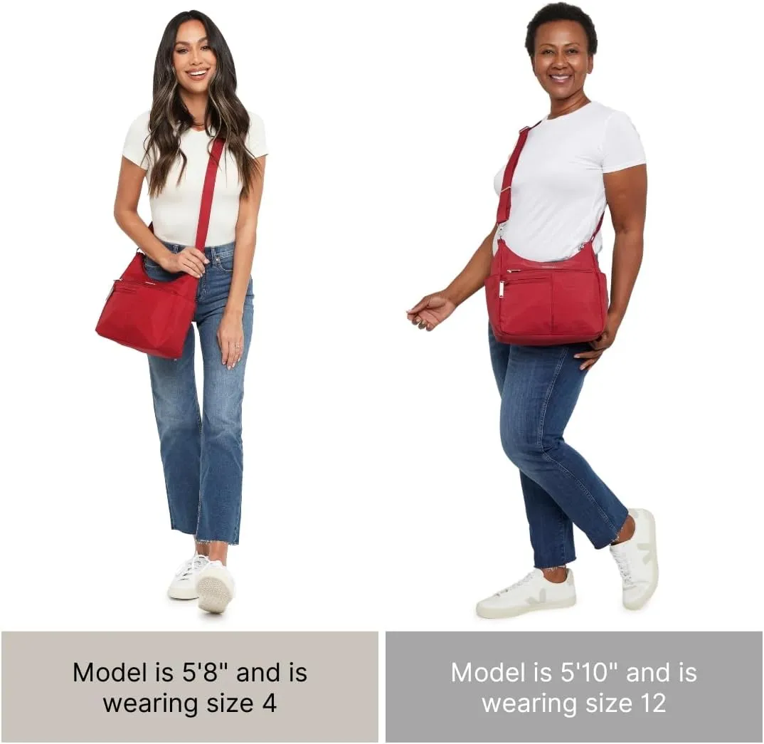 Baggallini Securtex Anti-Theft Free Time Crossbody Bag