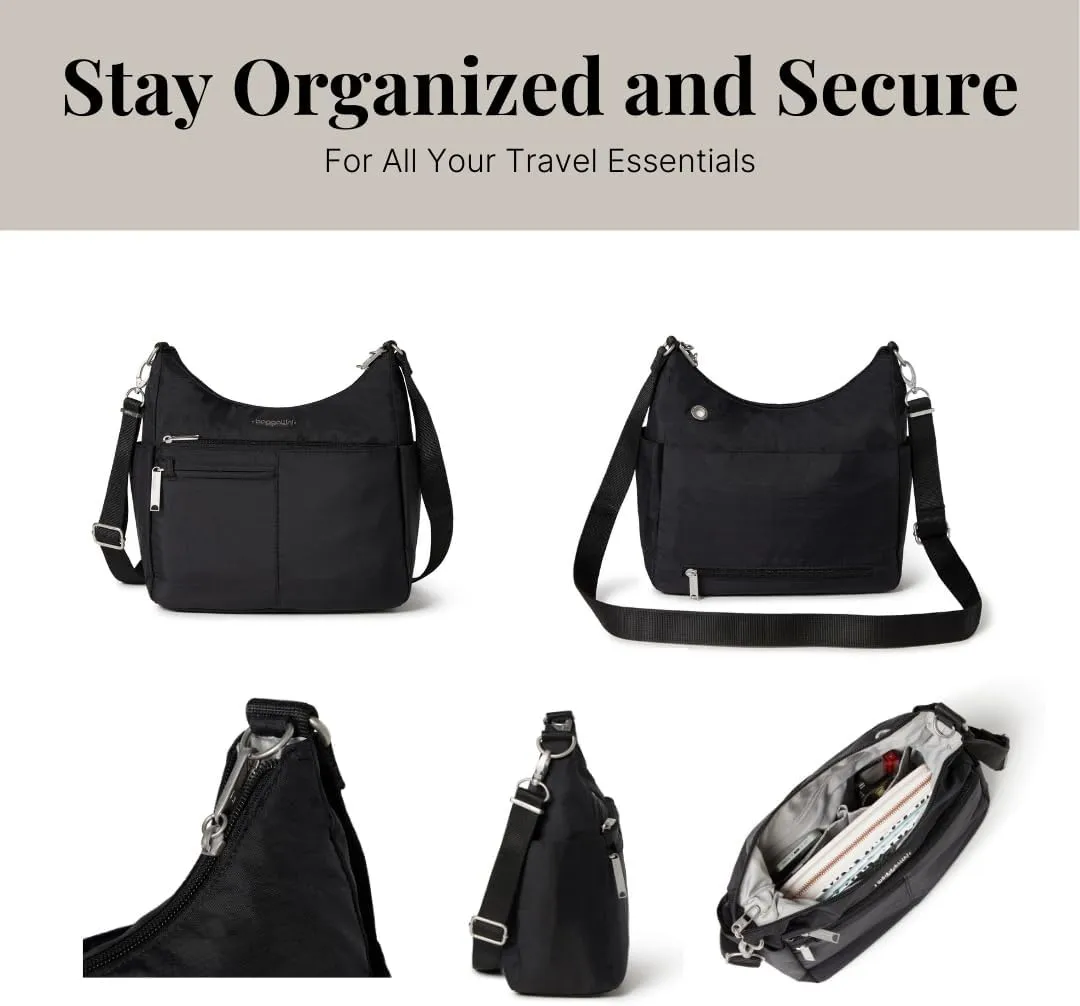 Baggallini Securtex Anti-Theft Free Time Crossbody Bag