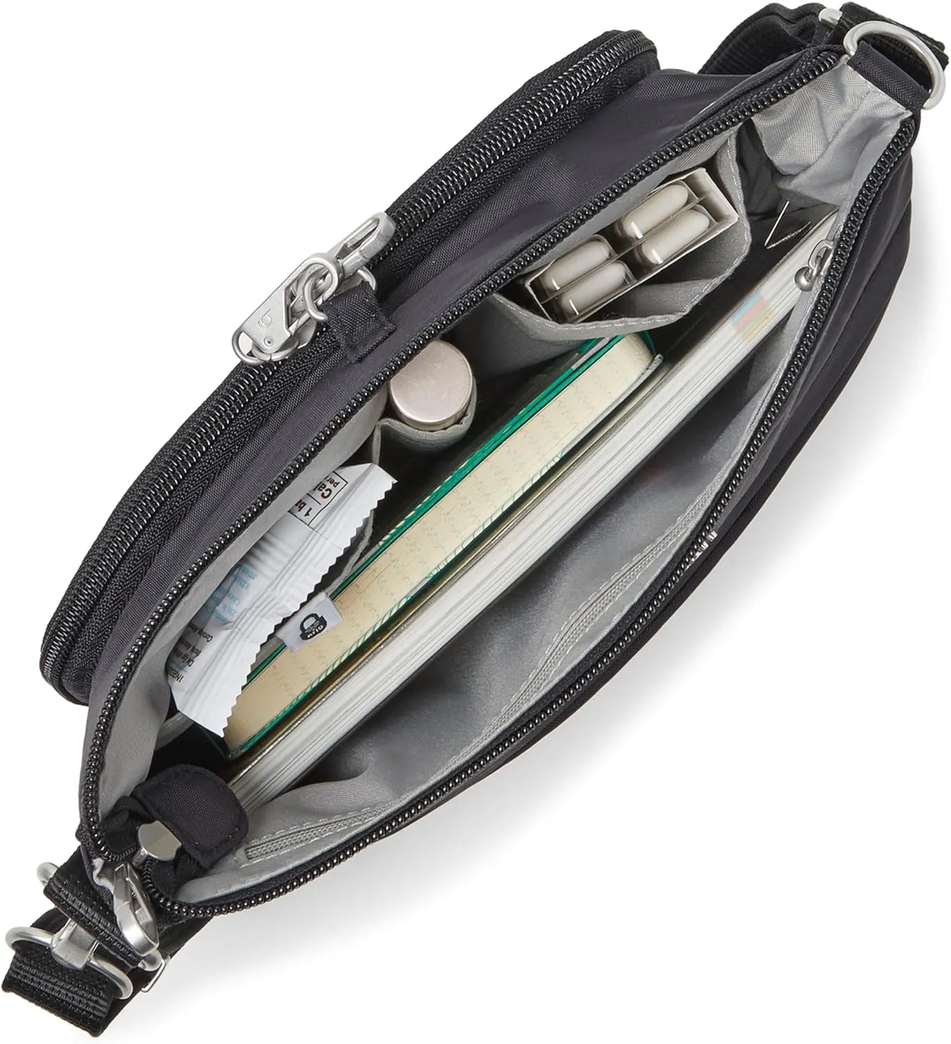 Baggallini Securtex Anti-Theft Memento Crossbody Bag