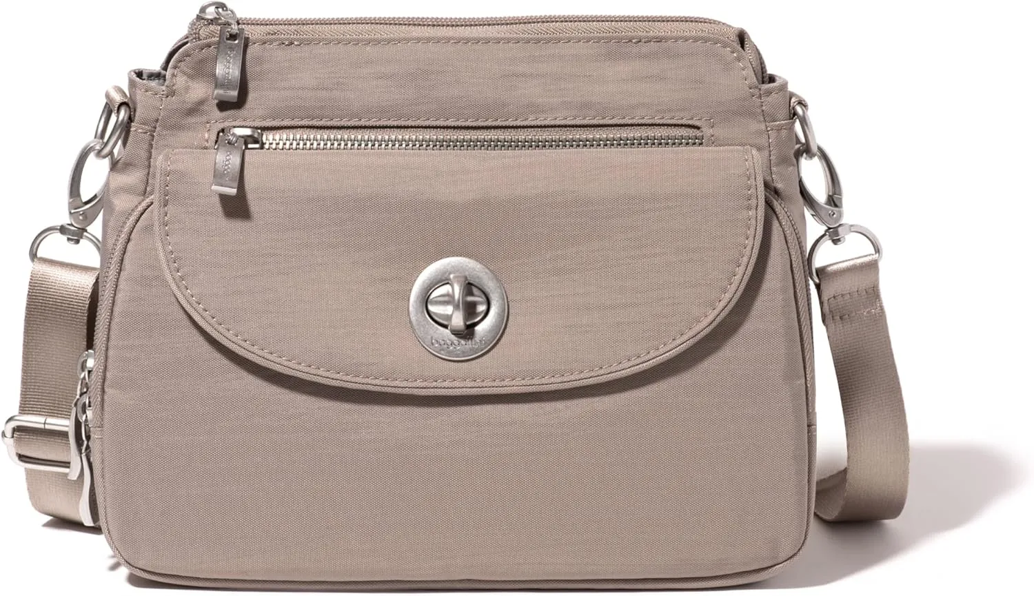 Baggallini Women's Calais Crossbody Bag, Moonrock