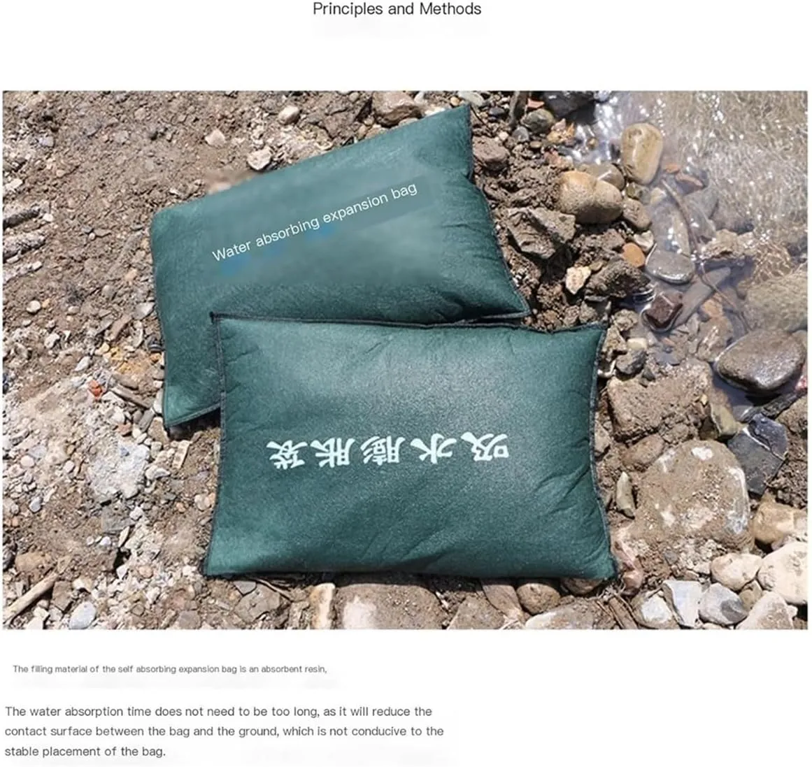 Barrier Flood, Sandless Sand Bags 10 Pieces Flood Water Barrier Sandbags Reusable for Doors and Windows Waterproof Treatment in Rainy Season