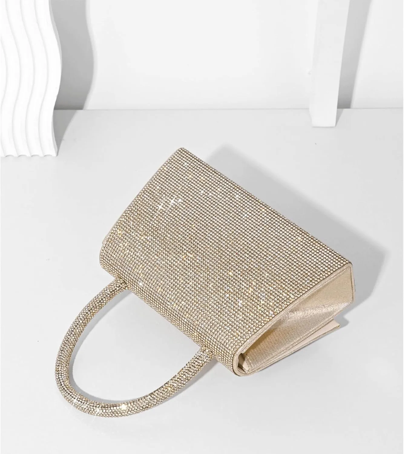 Bow Purse Women Rhinestone Bow Handbag Aesthetic Coquette Bag Girls Trendy Evening Bag Valentine's Day Gifts