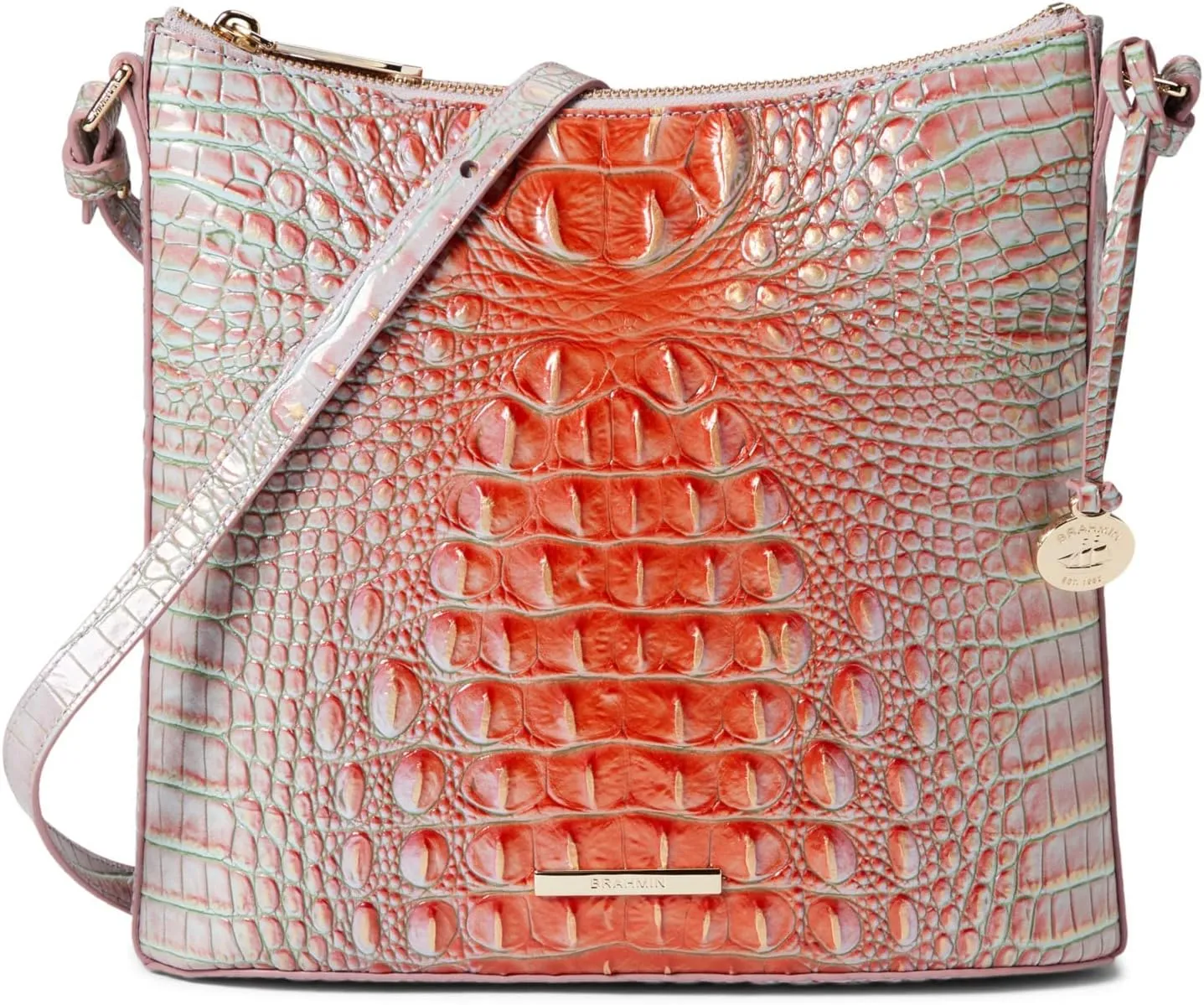 BRAHMIN Ombre Melbourne Katie Crossbody Flirty One Size