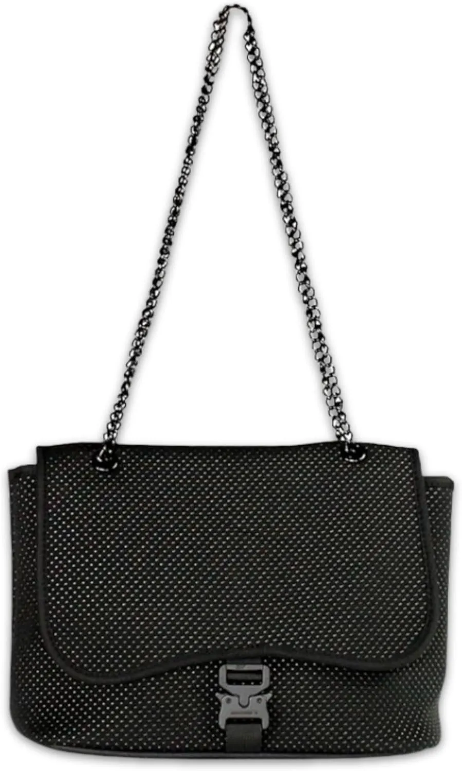 Brand Flap Crossbody Bag- Neoprene, Adjustable Straps, Water Resistant, Machine Washable, Shoulder Purse for Women