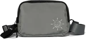 Braxley Unisex Clutch Bag & Belt Bundle - Crossbody and Fanny Pack for Men & Women - Full Length Stretch Belt Design – RFID Blocking Convertible Belt Bag | Washable and Durable