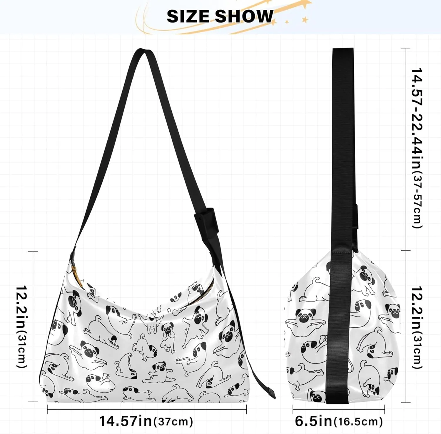 Bunny Butterfly Peonies Rabbit Print Soft PU Leather Hobo Bags Cross Body Men Bag Animal Print Women Purse