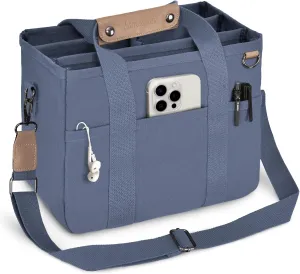 Buringer HOMESPON Large Teacher bag Nurse Bag Tote Bag for Woman Man Everything Handbag Travel Bag with Compartments Pockets