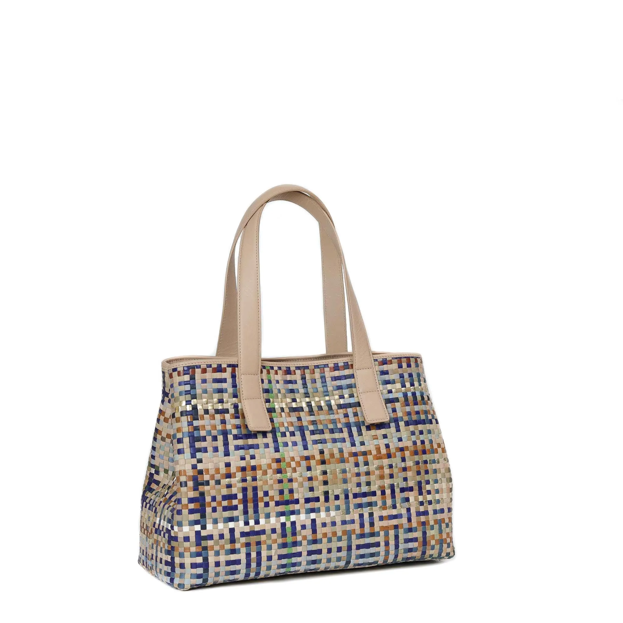 CA 1034 - SHOULDER BAG - BEIGE MULTI