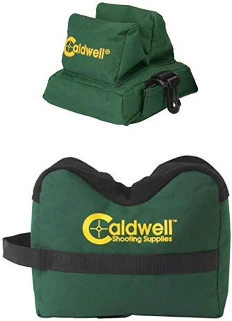 Caldwell Deadshot Filled, Rear Shooting Bag Deadshot Filled Front Bag with Durable Construction and Water Resistance for Outdoor, Range, Shooting and Hunting