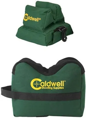 Caldwell Deadshot Filled, Rear Shooting Bag Deadshot Filled Front Bag with Durable Construction and Water Resistance for Outdoor, Range, Shooting and Hunting
