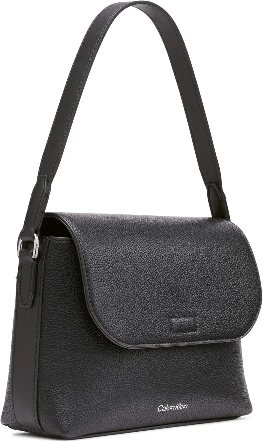 Calvin Klein Women's Millie 2 in 1 Flap Shoulder Bag & Crossbody
