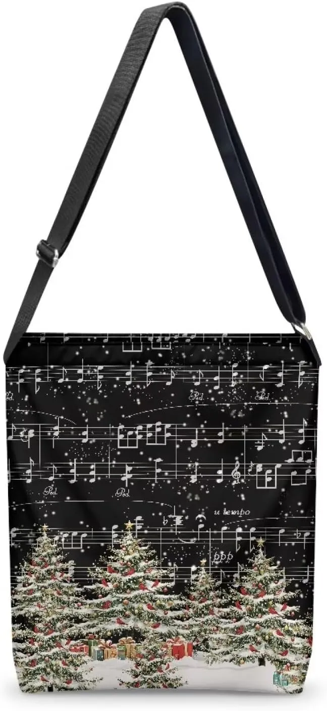 Canvas Crossbody Bag with Zipper Women Handbag Shoulder Bag Large Size Shoulder Purse Handbag Tote Bag with Strap
