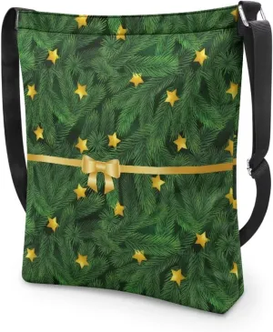 Canvas Crossbody Bag with Zipper Women Handbag Shoulder Bag Large Size Shoulder Purse Handbag Tote Bag with Strap