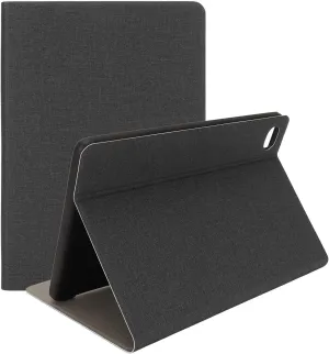 Case for TECLAST M40 Plus, PU Leather Stand Cover Folio Case with Multi Angle Adjustment for Teclast P30S P40HD 10.1 Inch Tablet Case (Black)