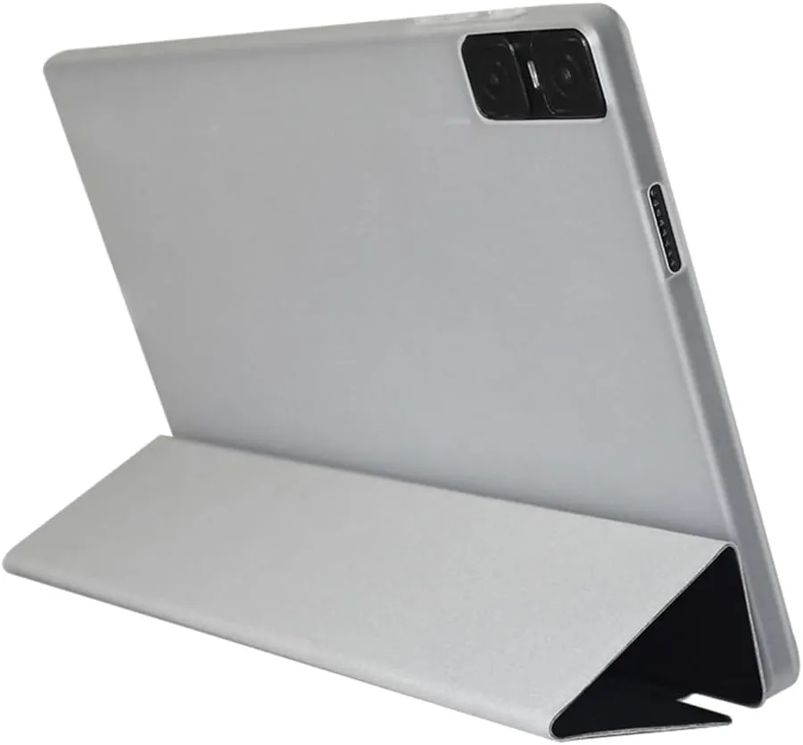 Case for TECLAST T45HD Tablet 10.5 inch Android 13 Tablets, Ultra Slim PU Leather Protective Cover Case with Auto Wake/Sleep Folding Trifold Stand Soft TPU Back Shell for TECLAST T45HD, Black