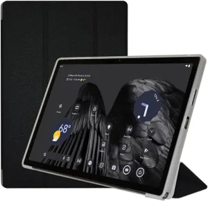 Case for TECLAST T45HD Tablet 10.5 inch Android 13 Tablets, Ultra Slim PU Leather Protective Cover Case with Auto Wake/Sleep Folding Trifold Stand Soft TPU Back Shell for TECLAST T45HD, Black