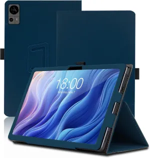 Case for Teclast T60, 12 inch, Teclast T60 Tablet Case, Folding Stand Protective Cover with Pencil Holder and Wrist Strap, Full Protection. (Blue)