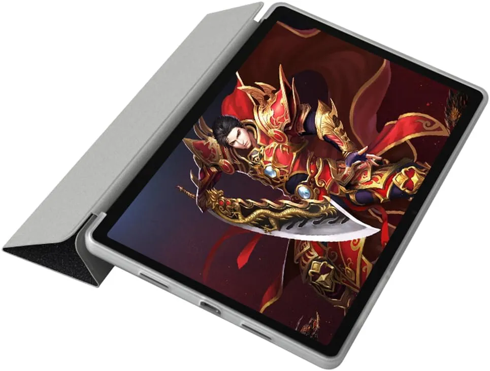 Case for TECLAST T60 Tablet 12 inch, Ultra Slim PU Leather Protective Cover Case with Auto Wake/Sleep Folding Trifold Stand Soft TPU Back Shell for TECLAST T60 Tablet 12 inch, Black