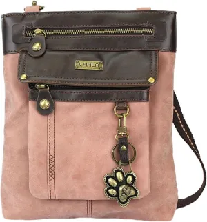 Chala Paw Print 3-in-1 Gemini Crossbody Handbag, Dog Lovers Gift