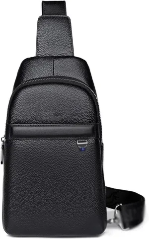 Chest Bag 1 Shoulder Bag Crossbody Bag Layer Backpack Men's Bag Multi-Functional Small Body Bag
