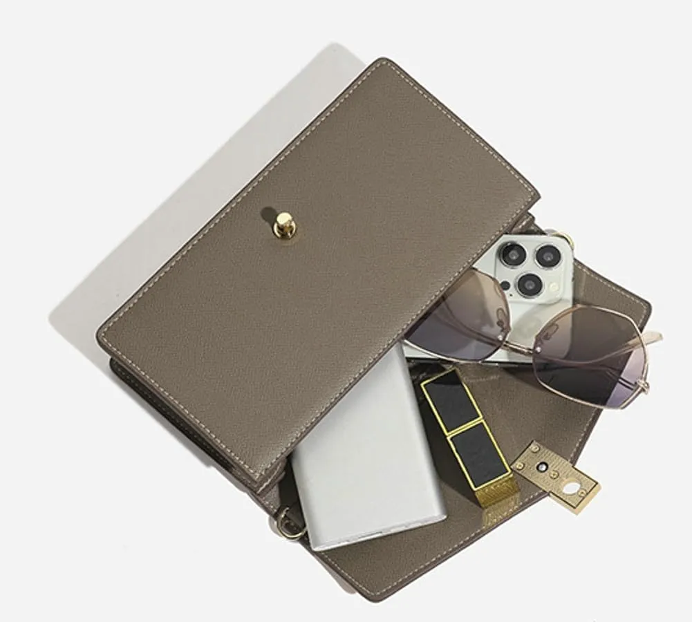 Chic Bag for Women - Versatile Chain Strap Underarm, Single-Shoulder & Crossbody Purse Envelope Bag