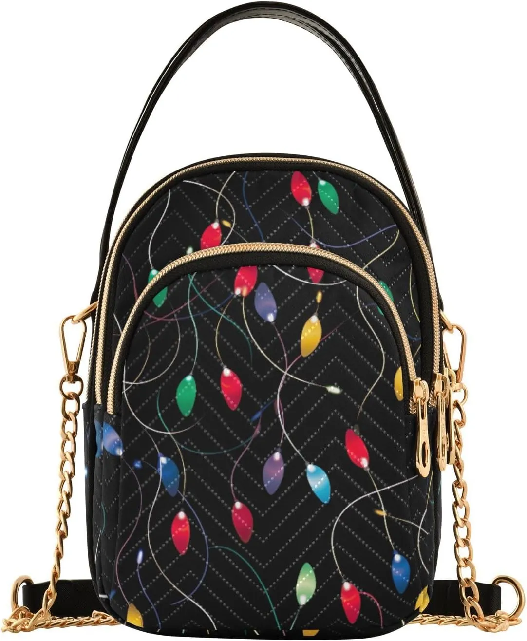 Christmas Ornaments Soldiers Set Women Crossbody Bags, Purse with Long Shoulder Strap, Stylish Crossbody Bags