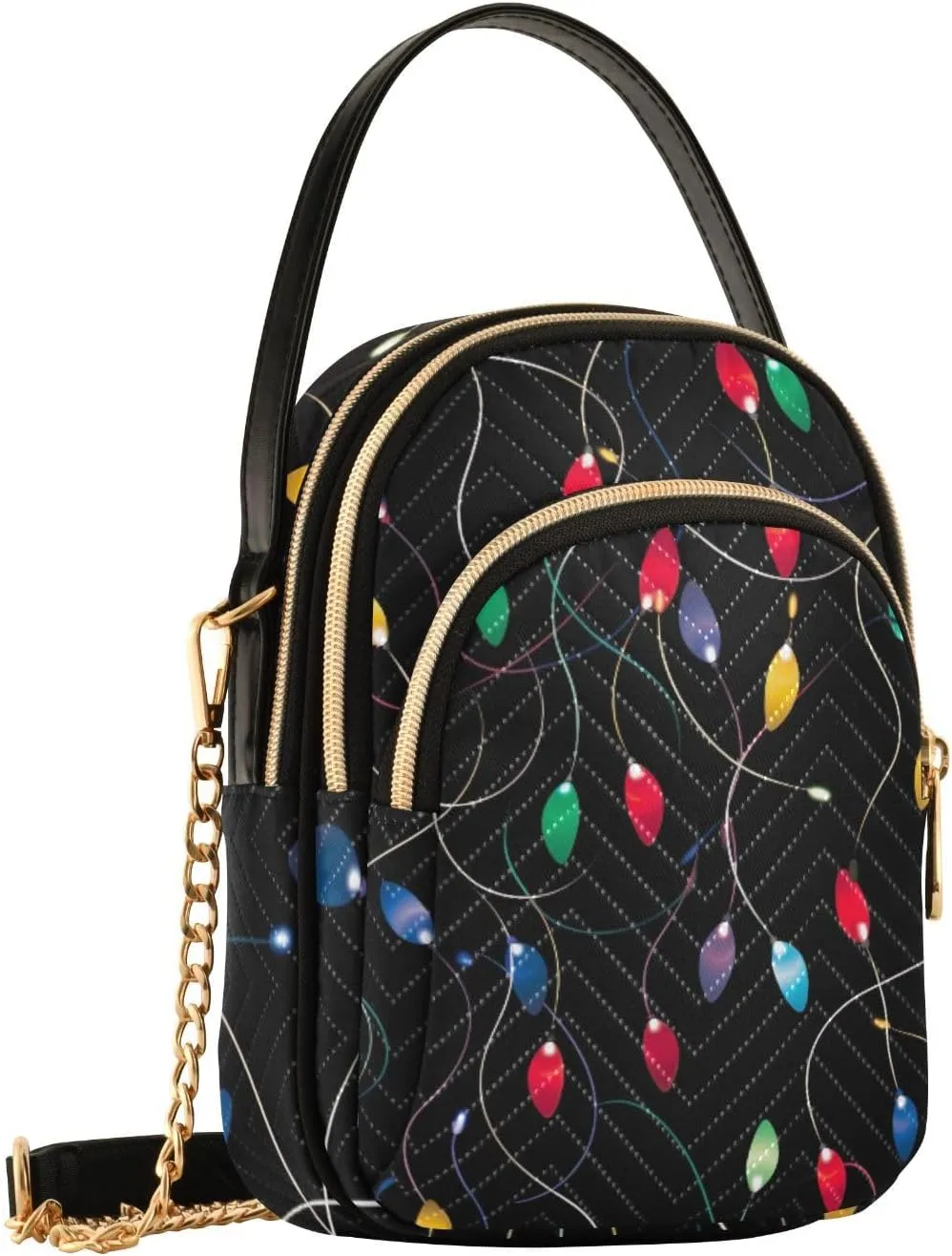 Christmas Ornaments Soldiers Set Women Crossbody Bags, Purse with Long Shoulder Strap, Stylish Crossbody Bags