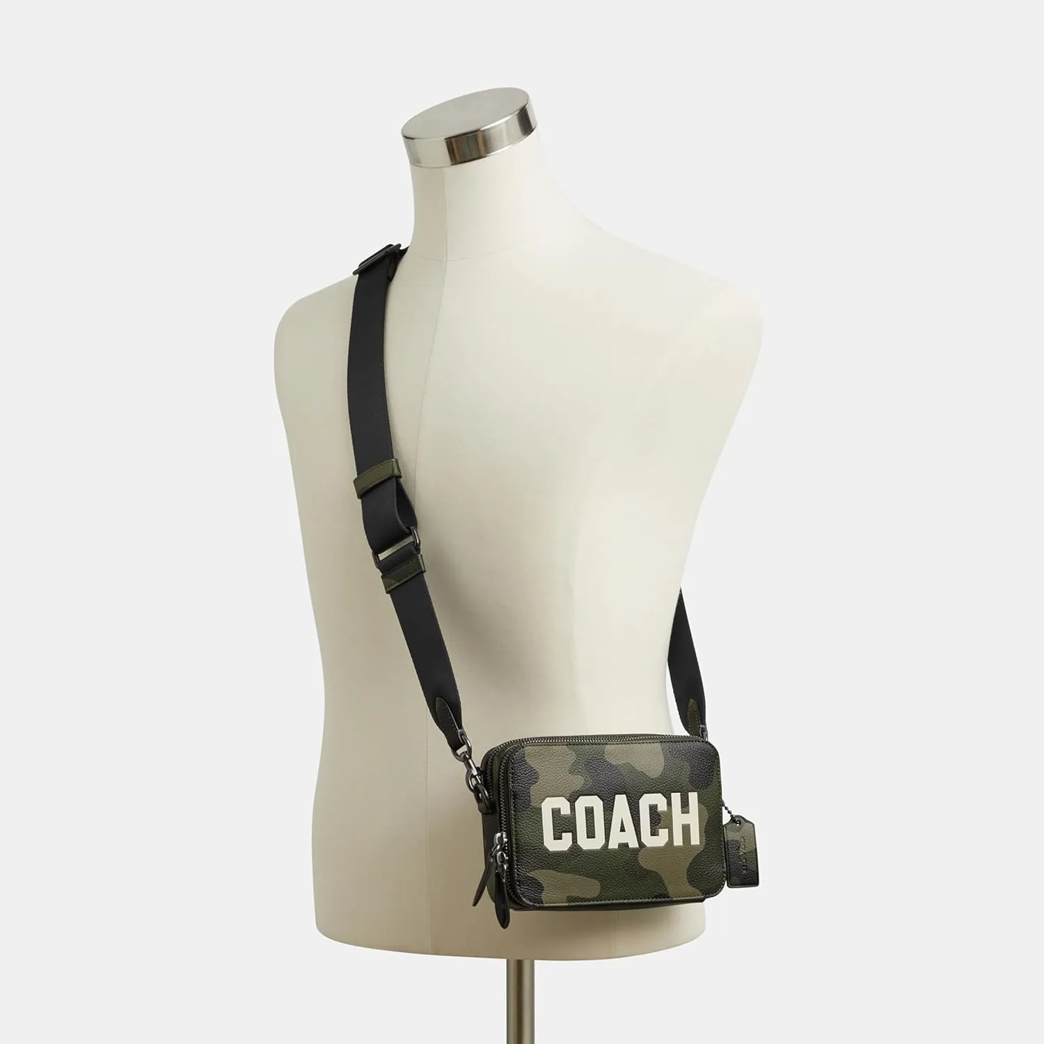 Coach Charter Crossbody 19 With Camo Print Graphic